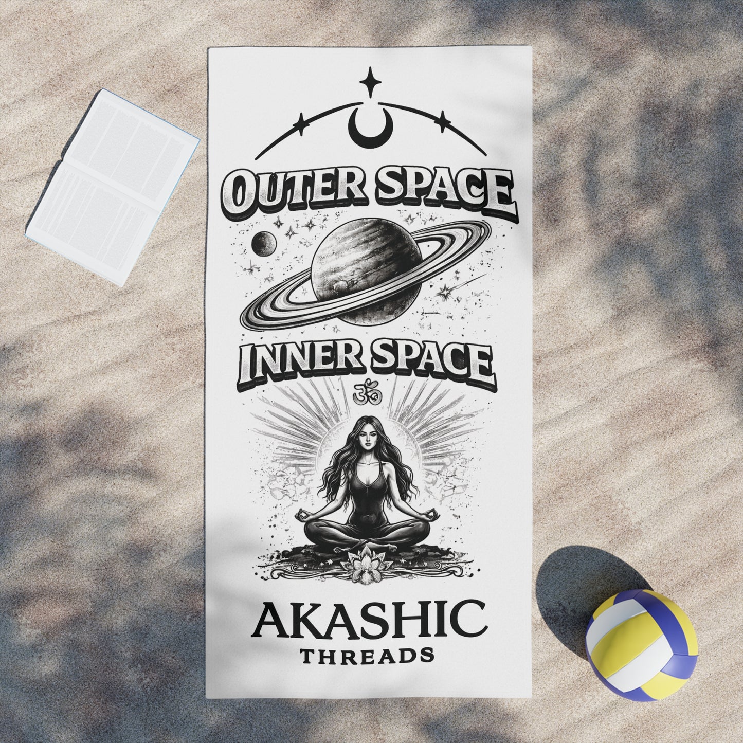 Outer Space, Inner Space - Beach Towel
