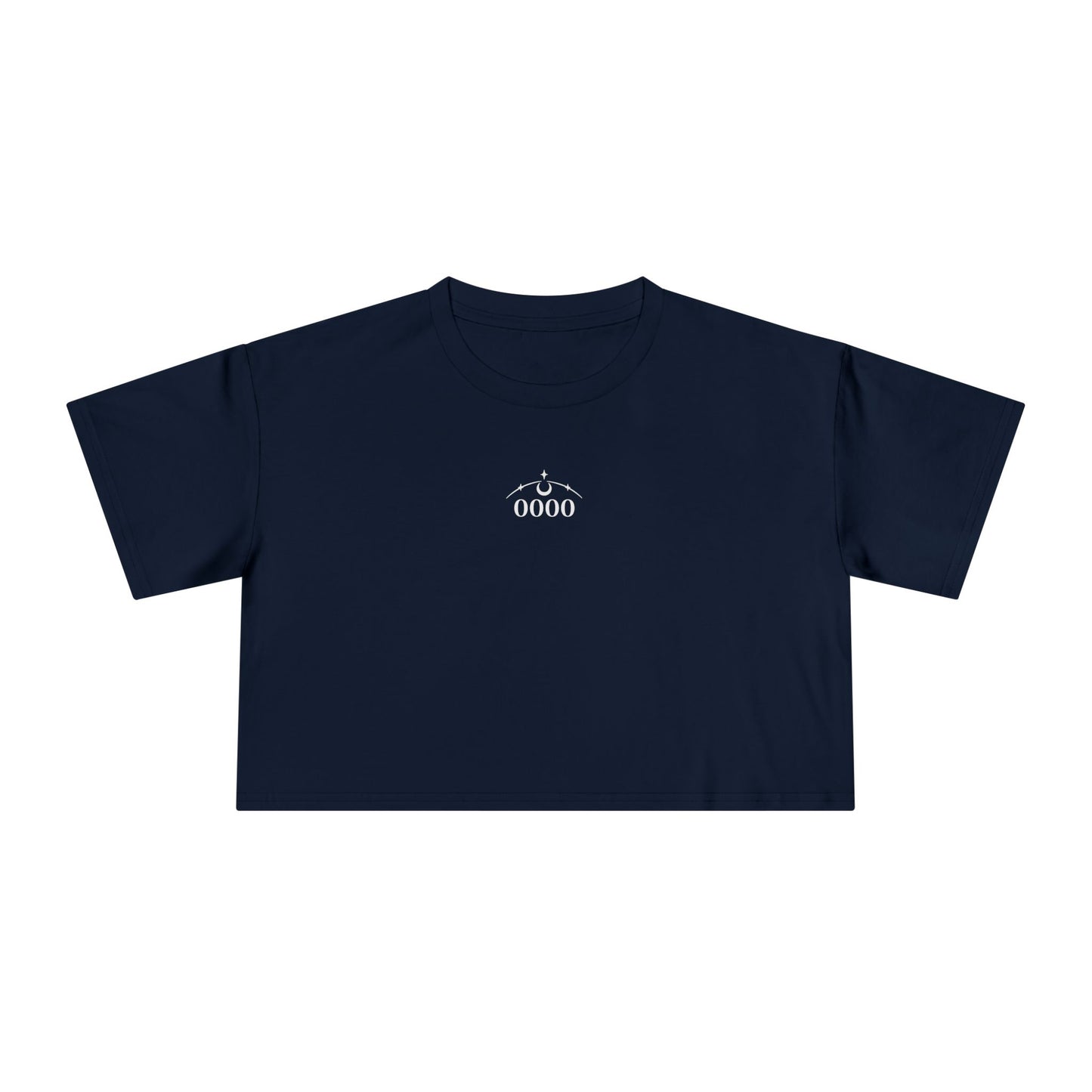 0000 Angel Number   -  Crop Tee