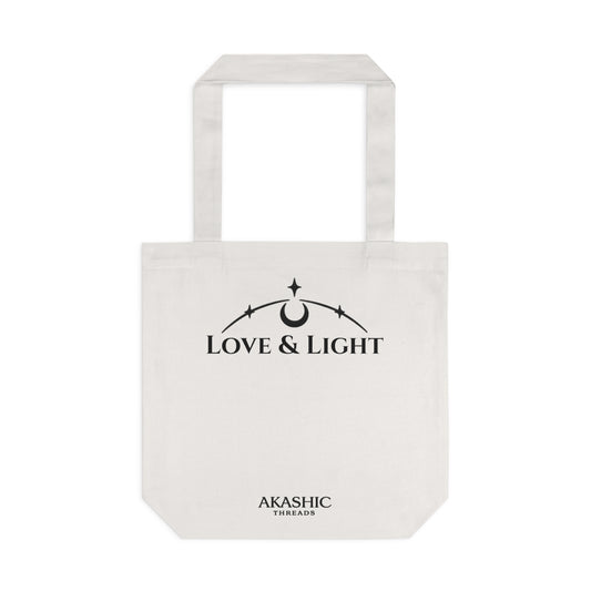 LOVE & LIGHT Cotton Tote