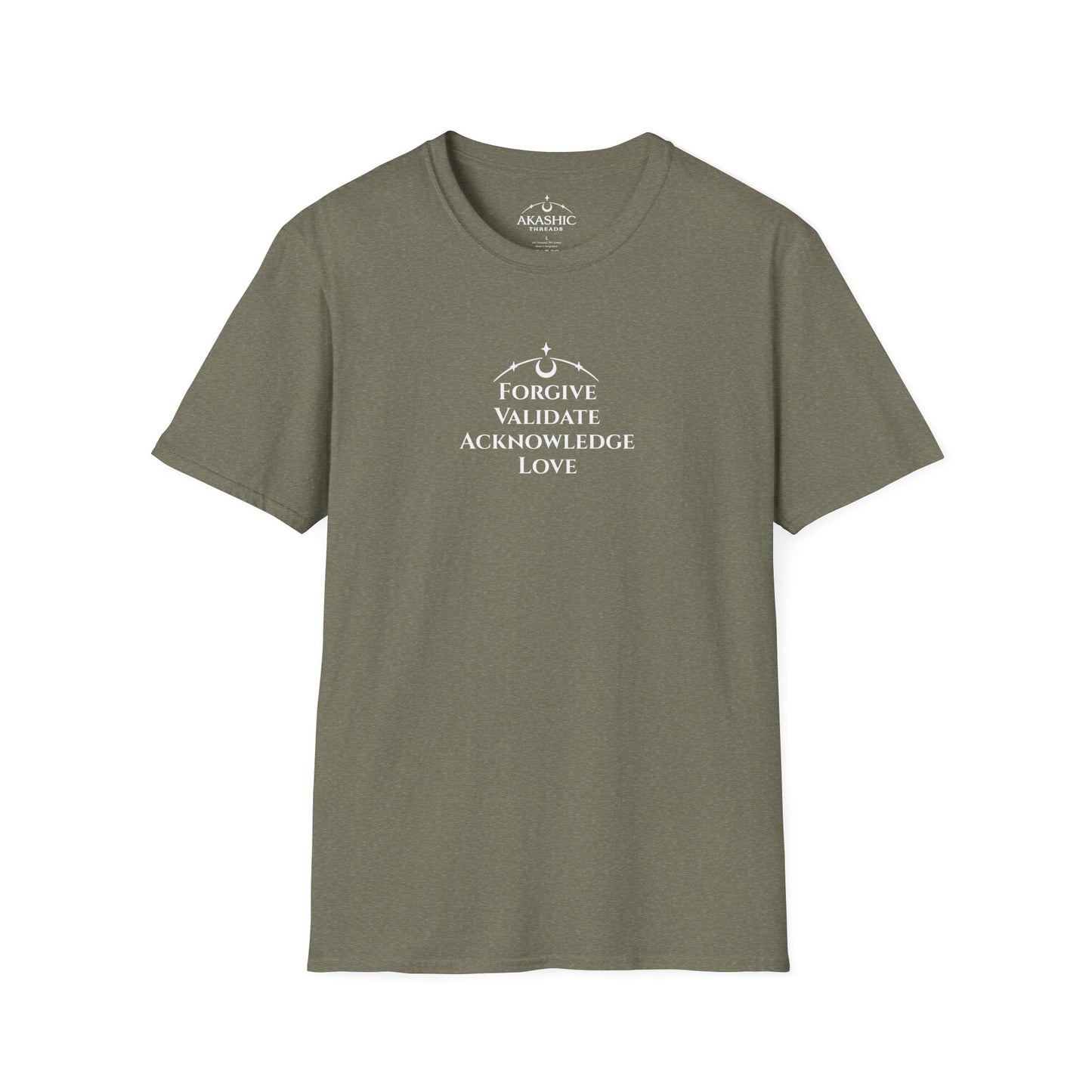Forgive • Validate • Acknowledge • Love - Unisex Softstyle T-Shirt