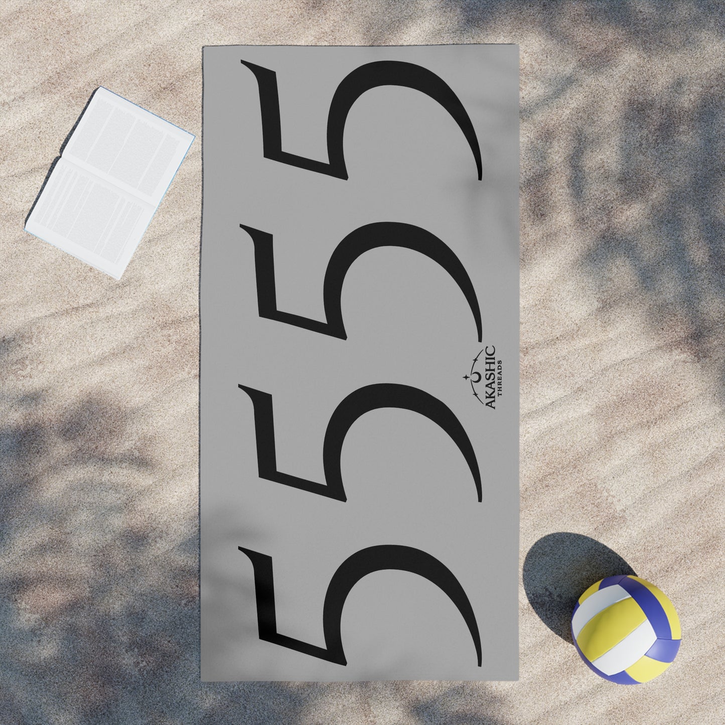 5555 Beach Towel • Transformation • Freedom • Life in Motion