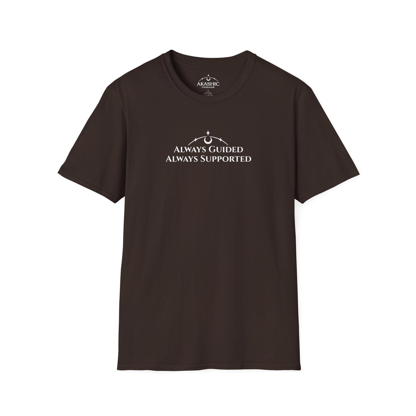 Always Guided, Always Supported - Unisex Softstyle T-Shirt