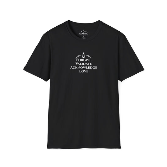 Forgive • Validate • Acknowledge • Love - Unisex Softstyle T-Shirt