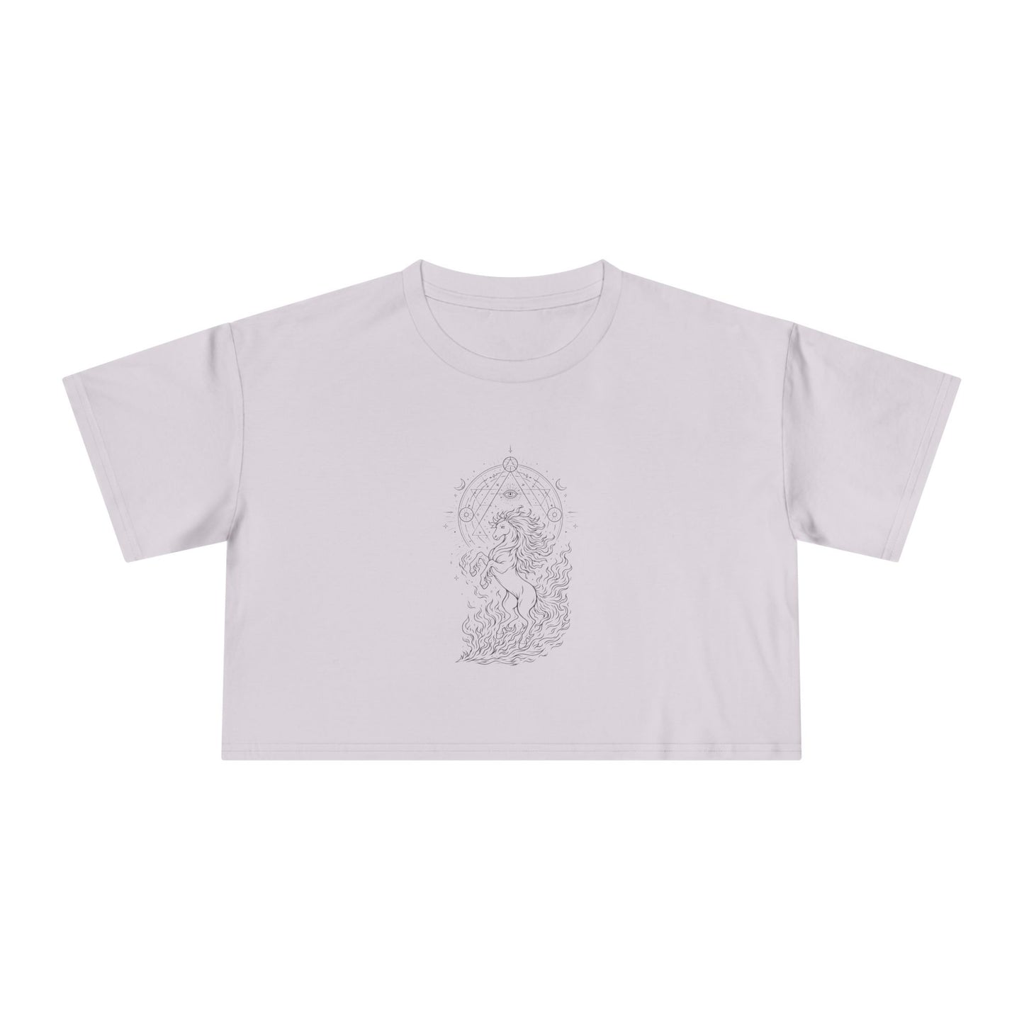 Fire Horse -  Crop Tee