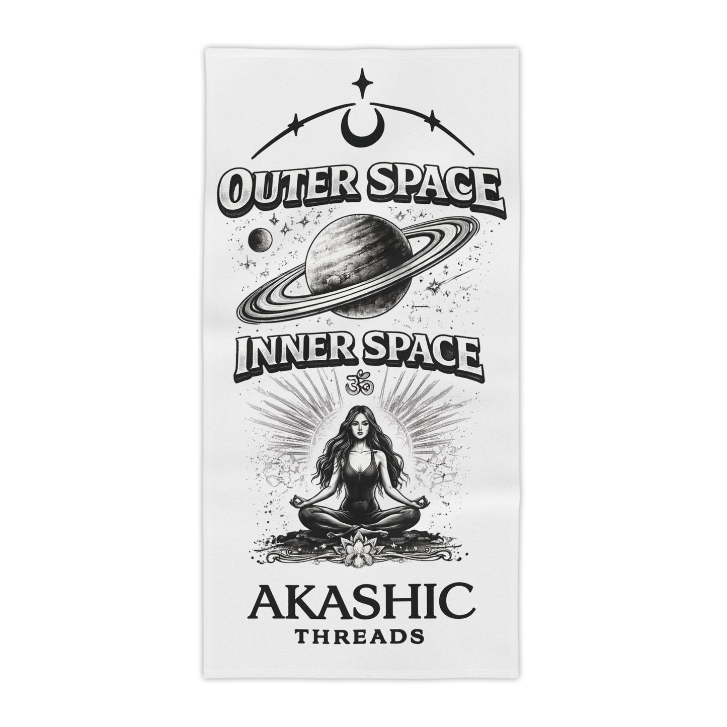 Outer Space, Inner Space - Beach Towel