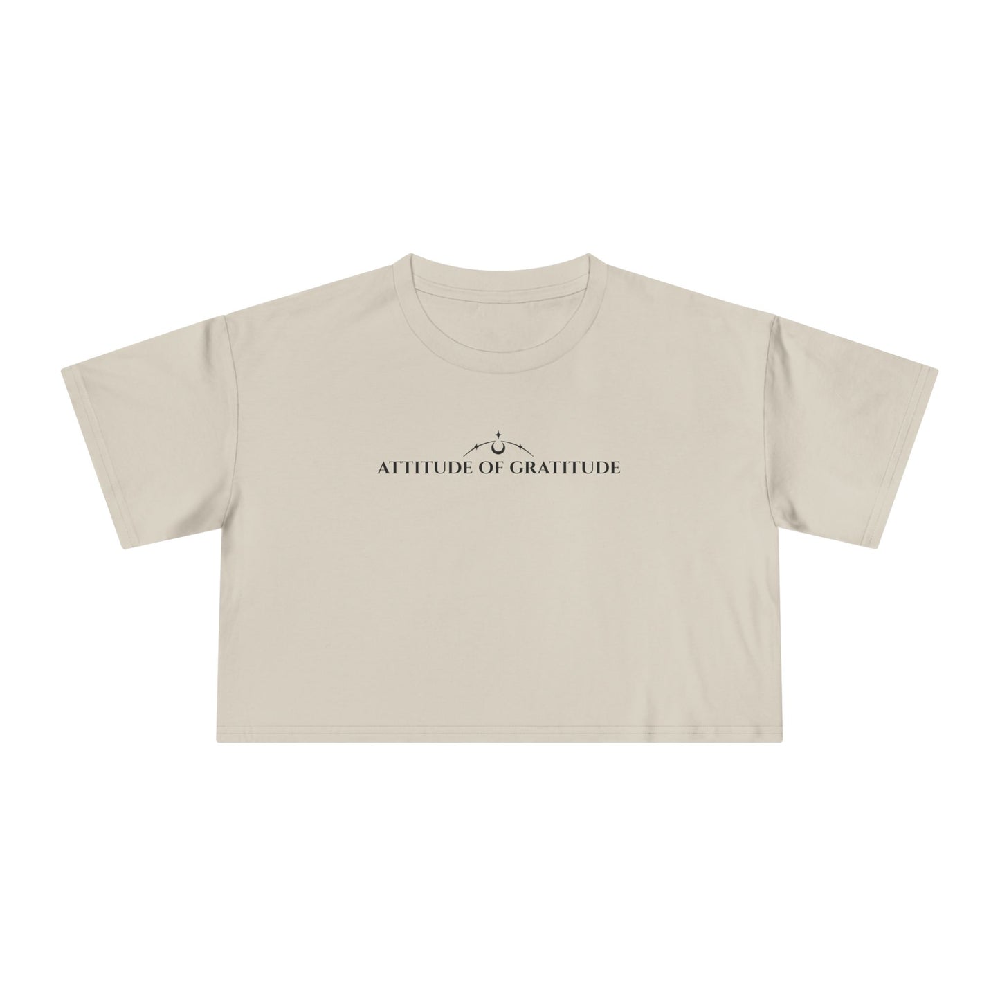 Attitude of Gratitude -  Crop Tee