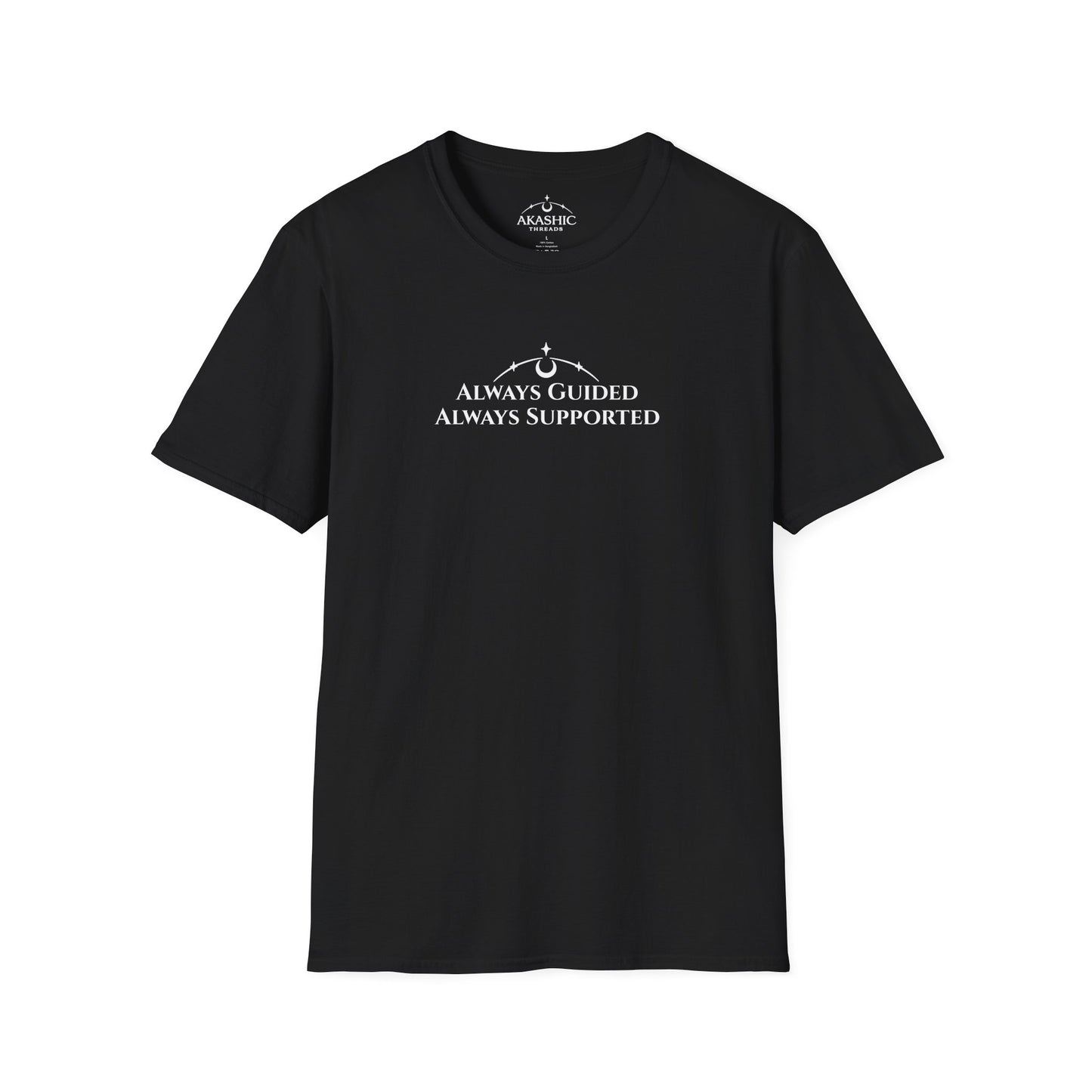 Always Guided, Always Supported - Unisex Softstyle T-Shirt