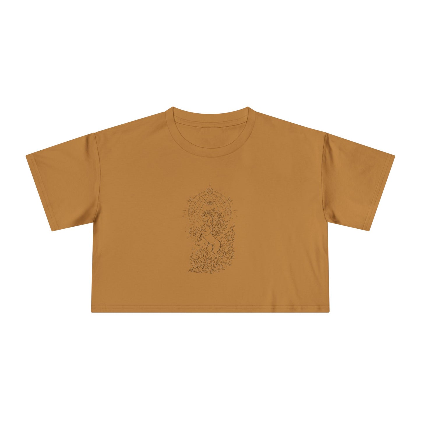 Fire Horse -  Crop Tee