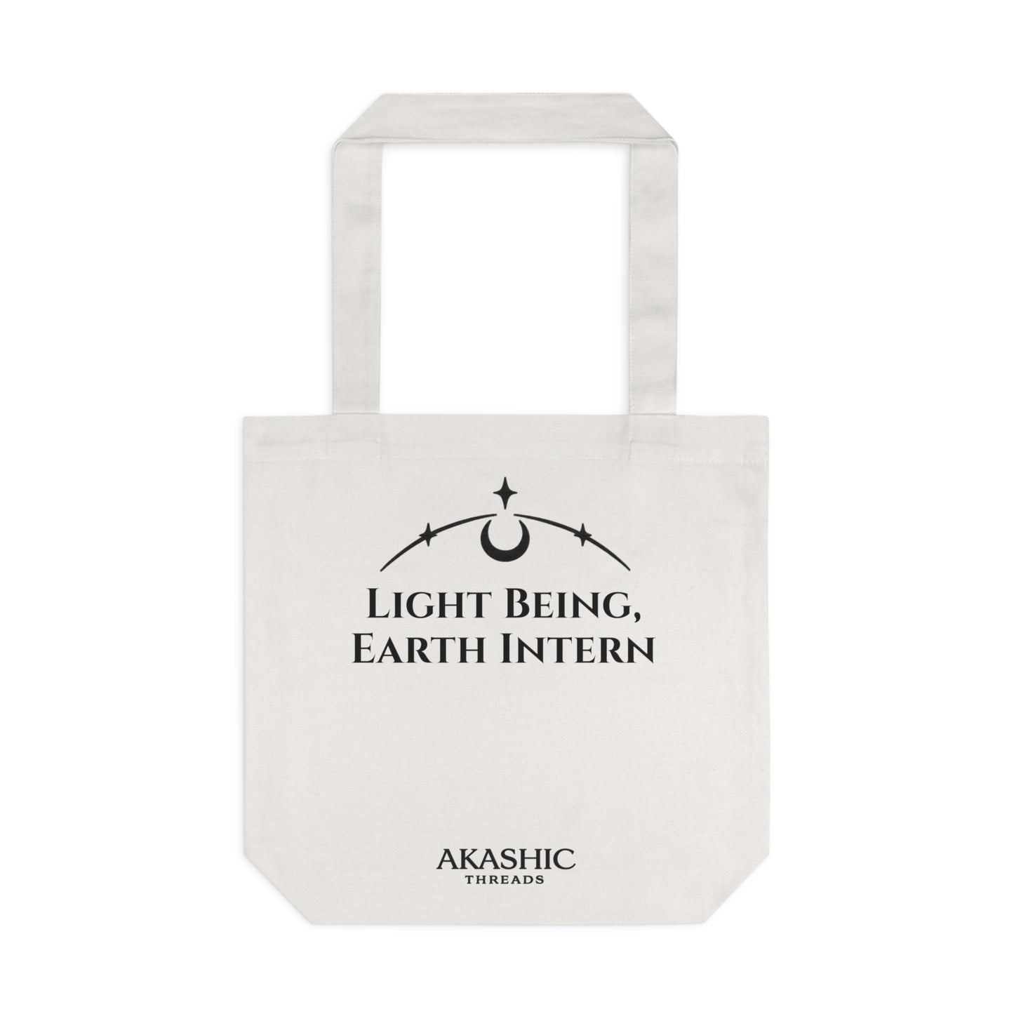 LIGHT BEING, EARTH INTERN Cotton Tote