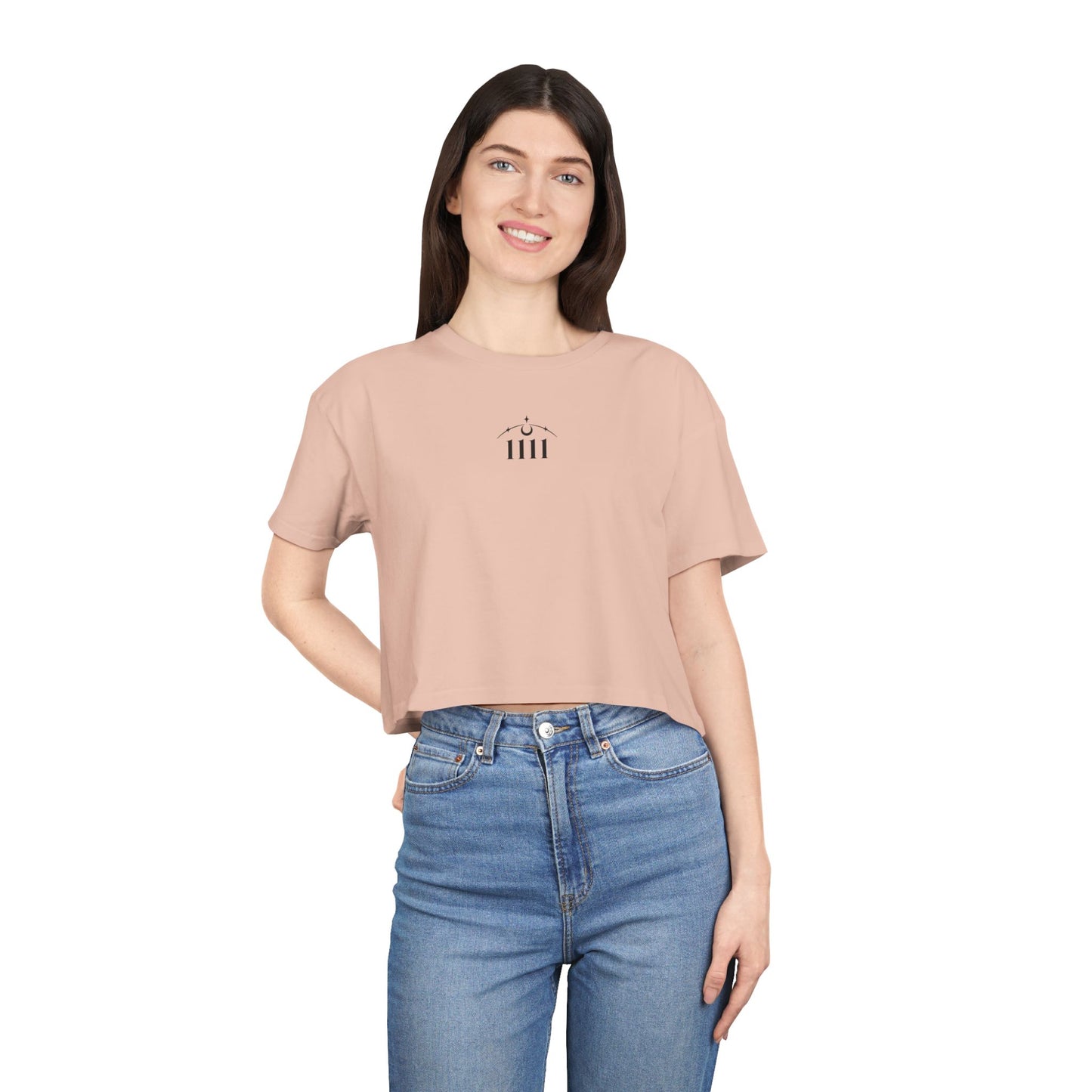 1111 Angel Number -  Crop Tee