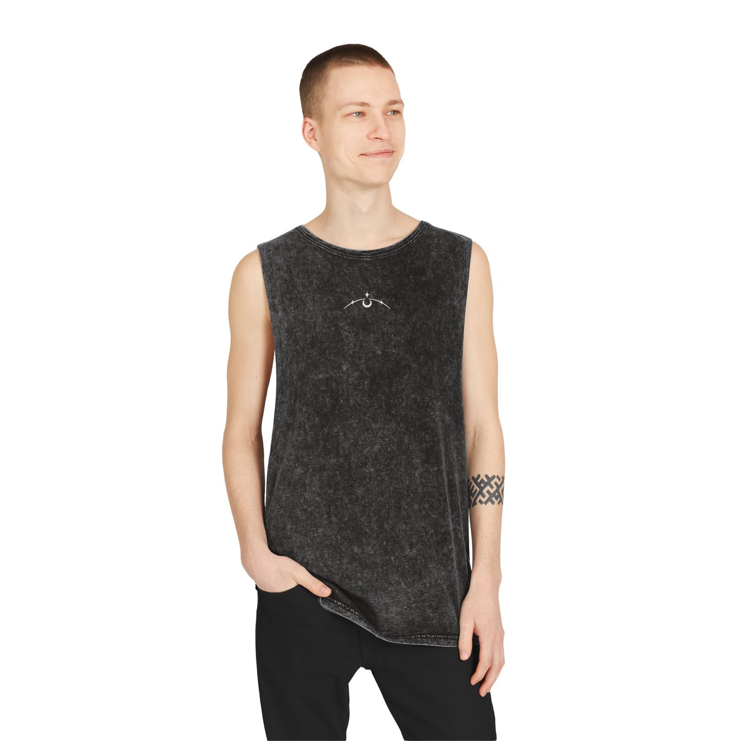 AKASHIC THREADS  Stonewash Tank Top