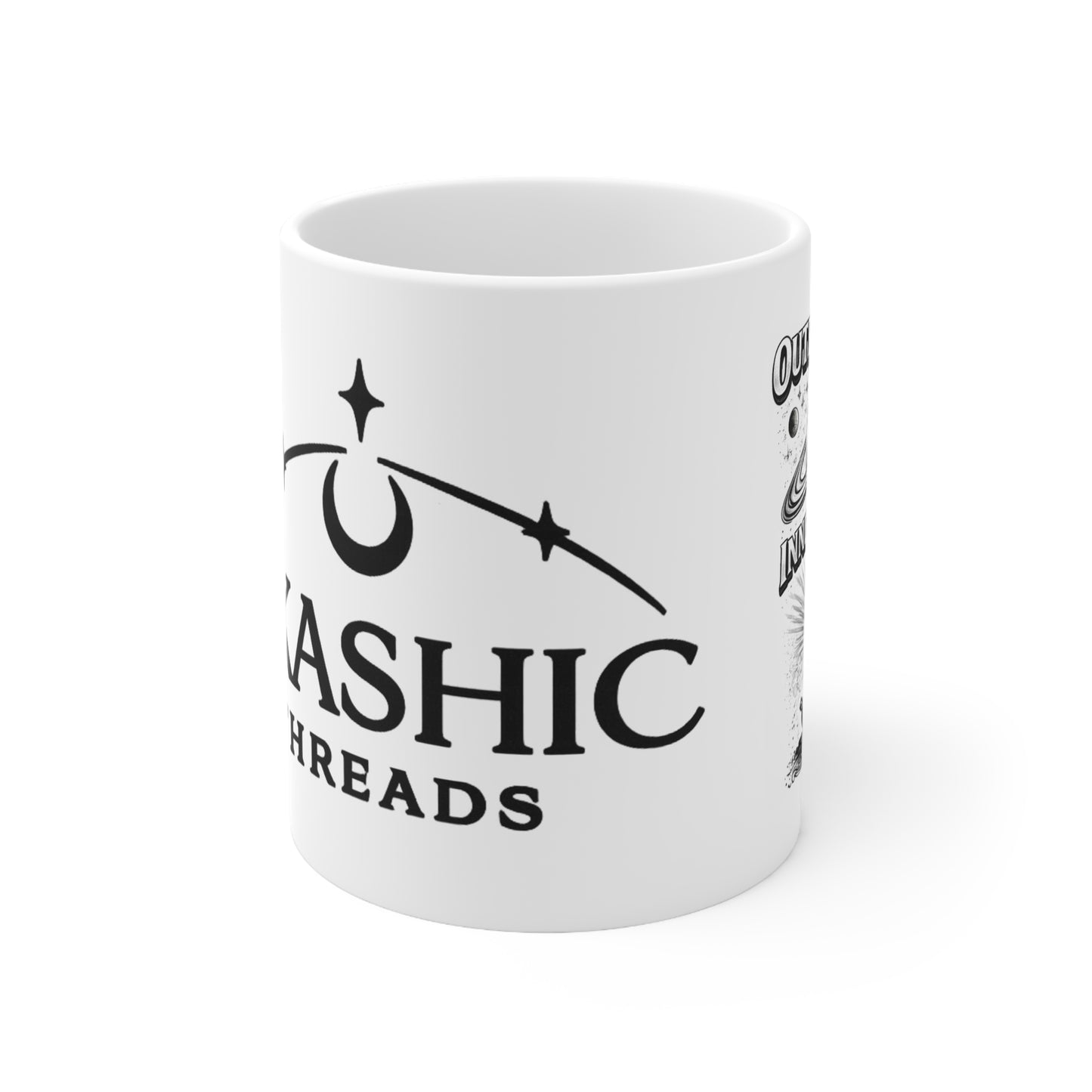 Outer Space, Inner Space Ceramic Coffee Mug — 11oz & 15oz