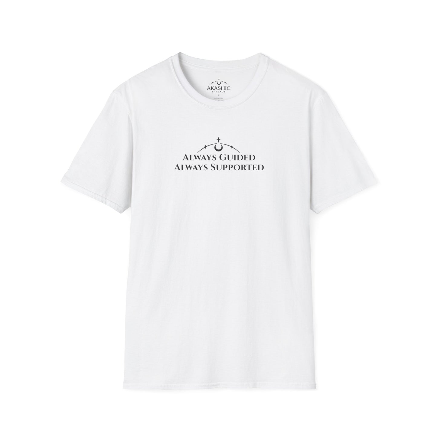 Always Guided, Always Supported - Unisex Softstyle T-Shirt