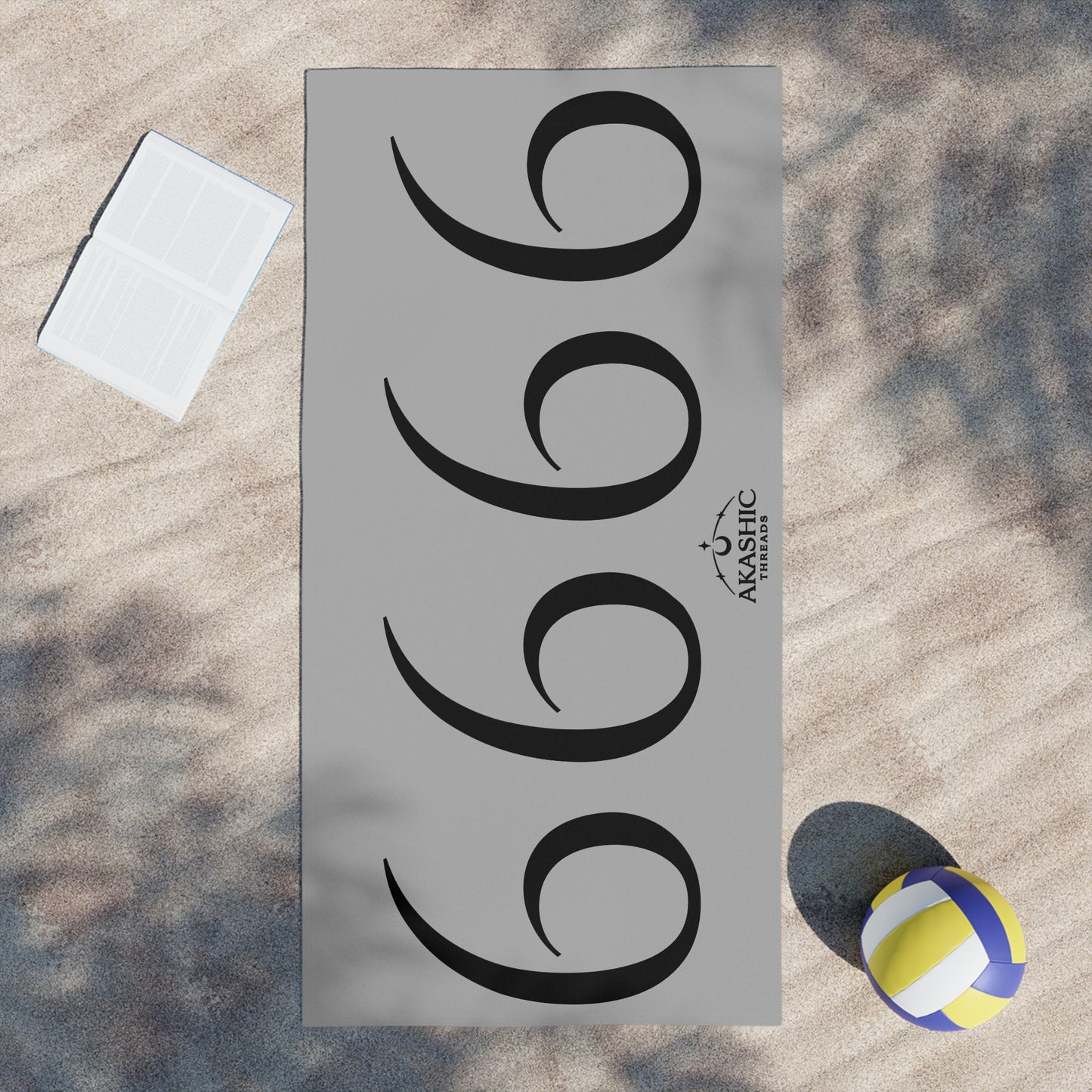6666 Beach Towel • Balance • Nurture • Heart Alignment