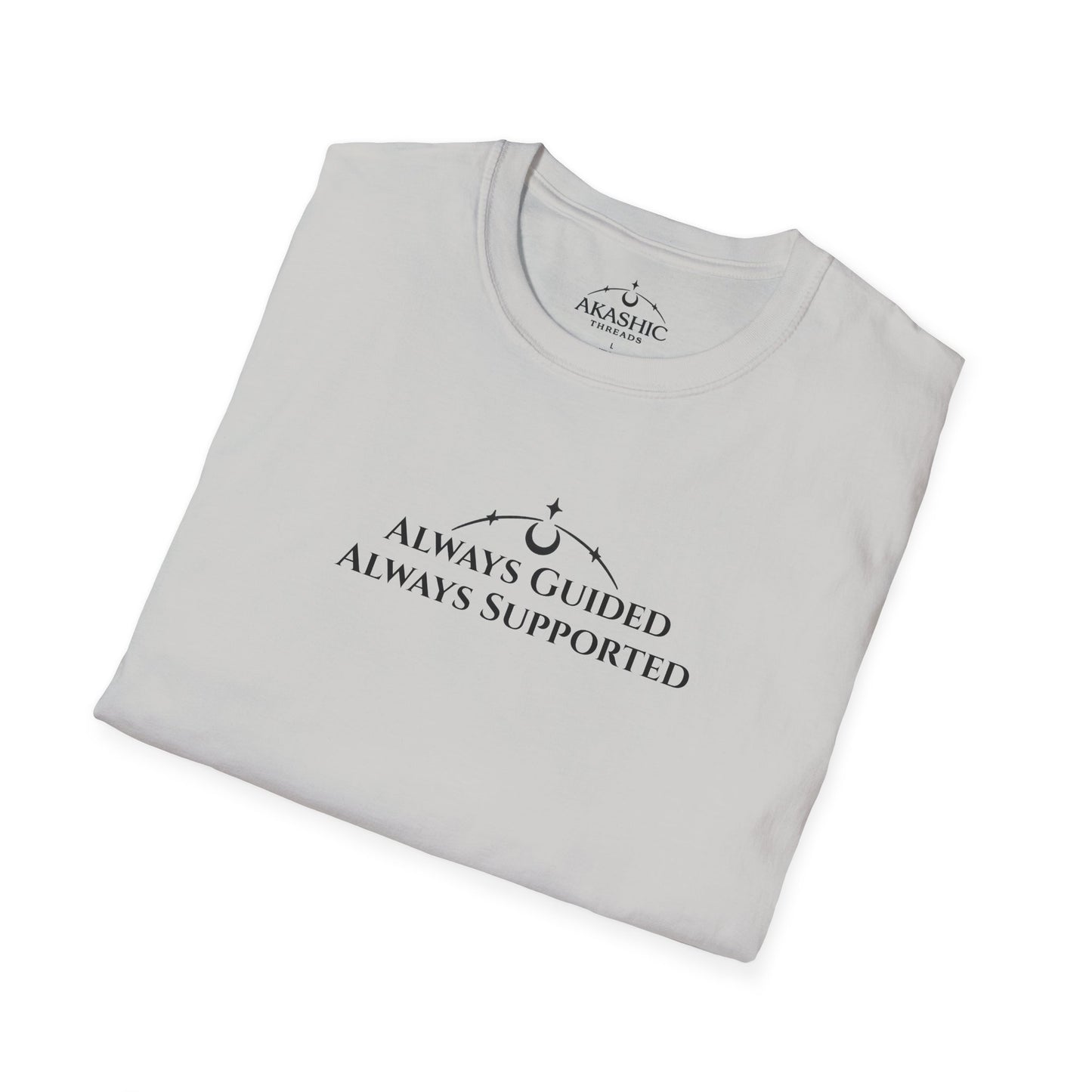 Always Guided, Always Supported - Unisex Softstyle T-Shirt