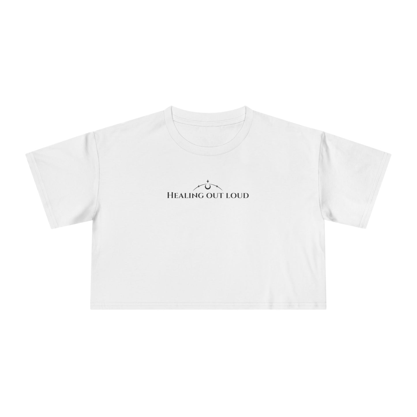 Healing Out Loud -  Crop Tee