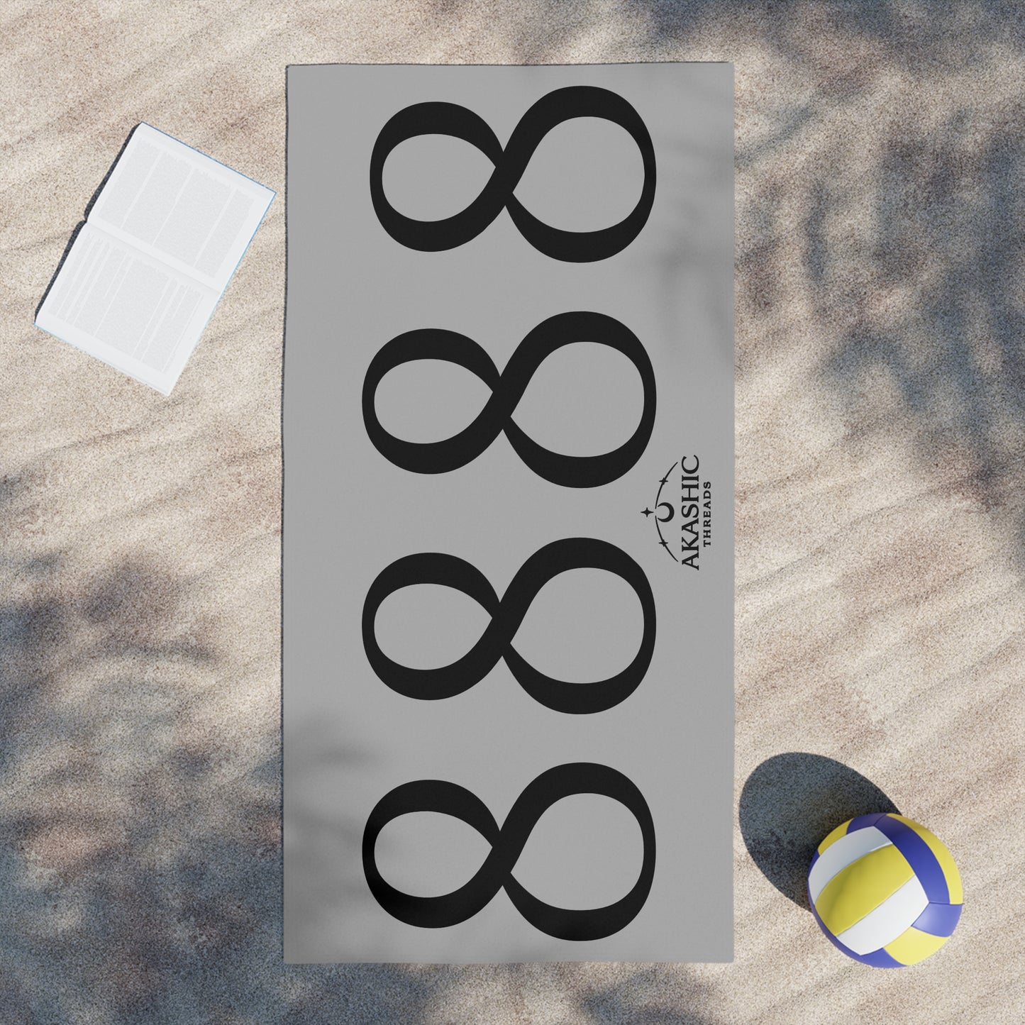 8888 Beach Towel • Abundance • Empowerment • Infinite Flow