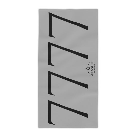 7777 Beach Towel • Intuition • Wisdom • Spiritual Alignment