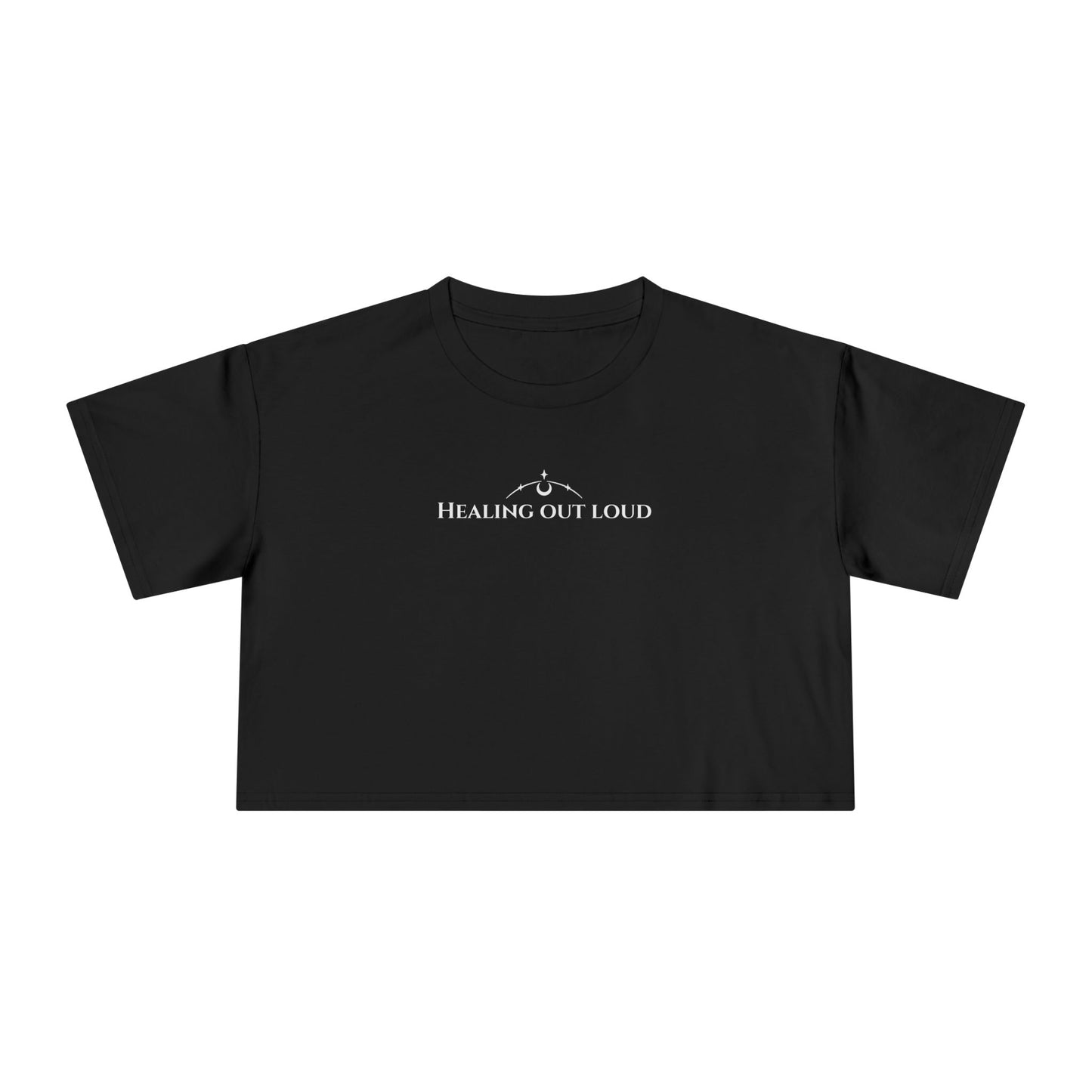 Healing Out Loud -  Crop Tee