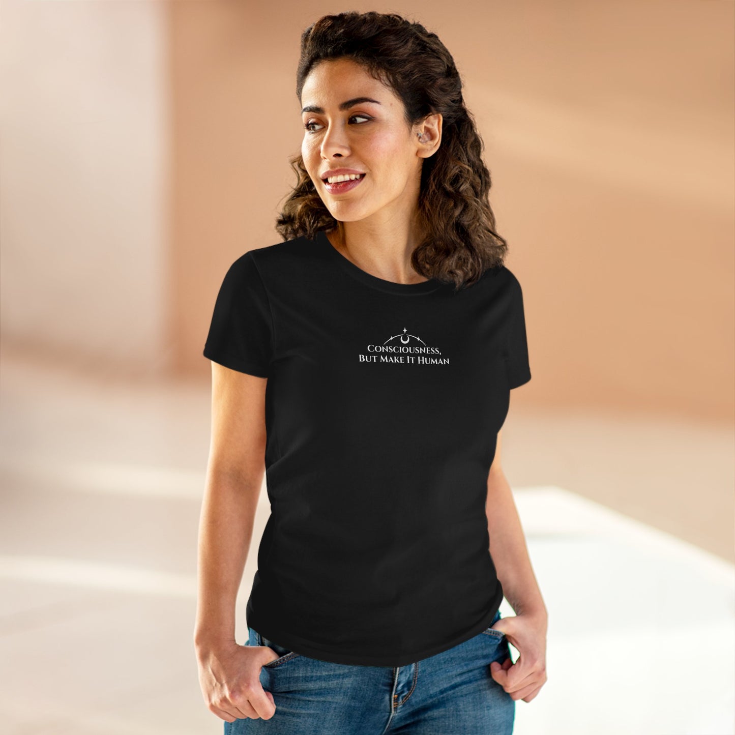 Consciousness, But Make It Human - Women's T-Shirt