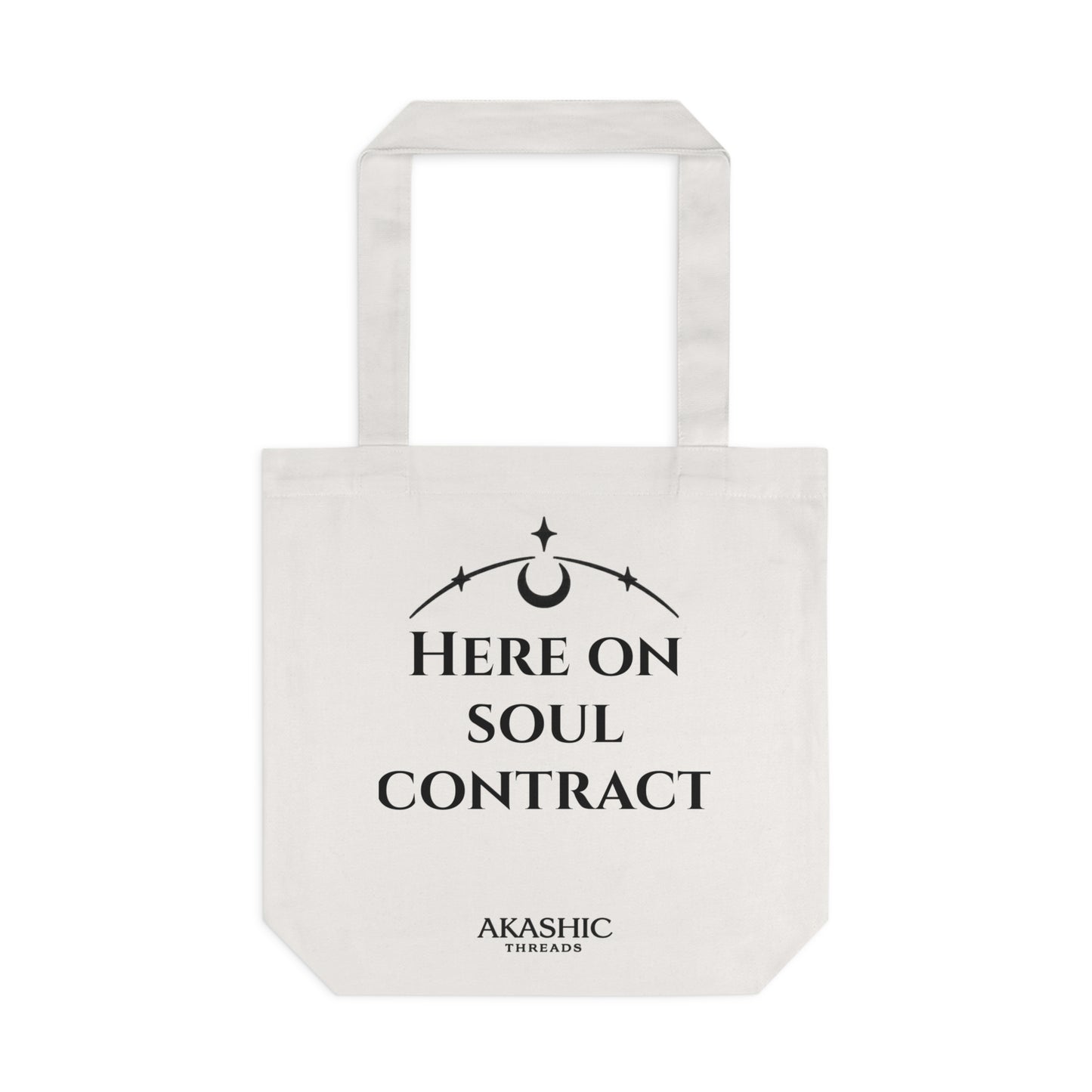 HERE ON SOUL CONTRACT Cotton Tote