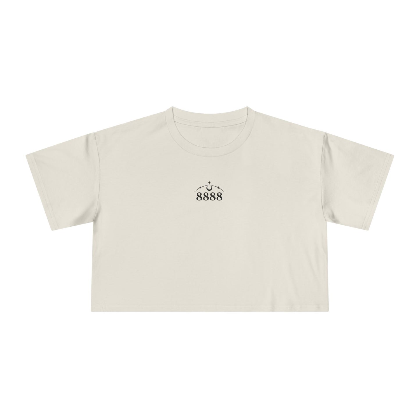 8888 Angel number  -  Crop Tee