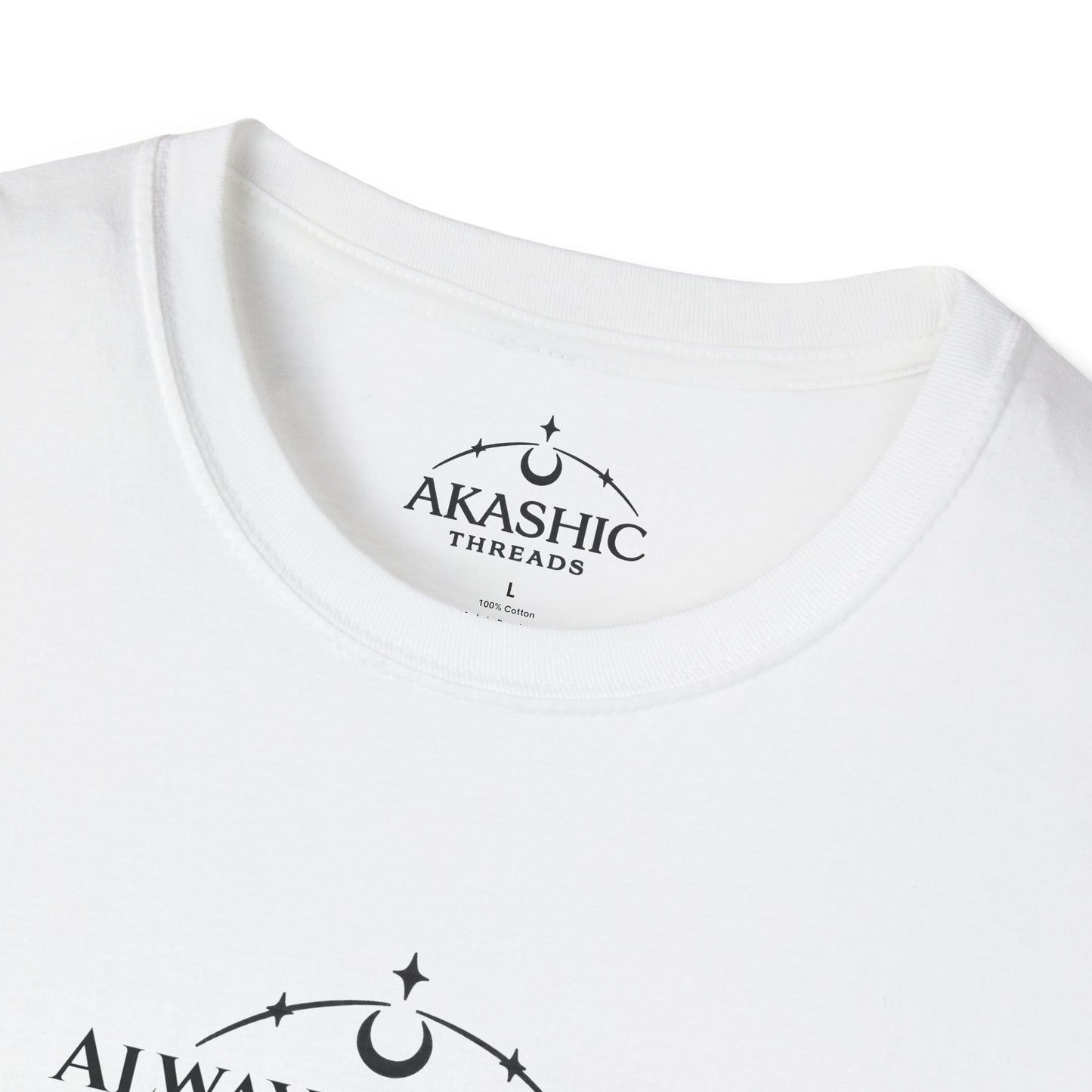 Always Guided, Always Supported - Unisex Softstyle T-Shirt
